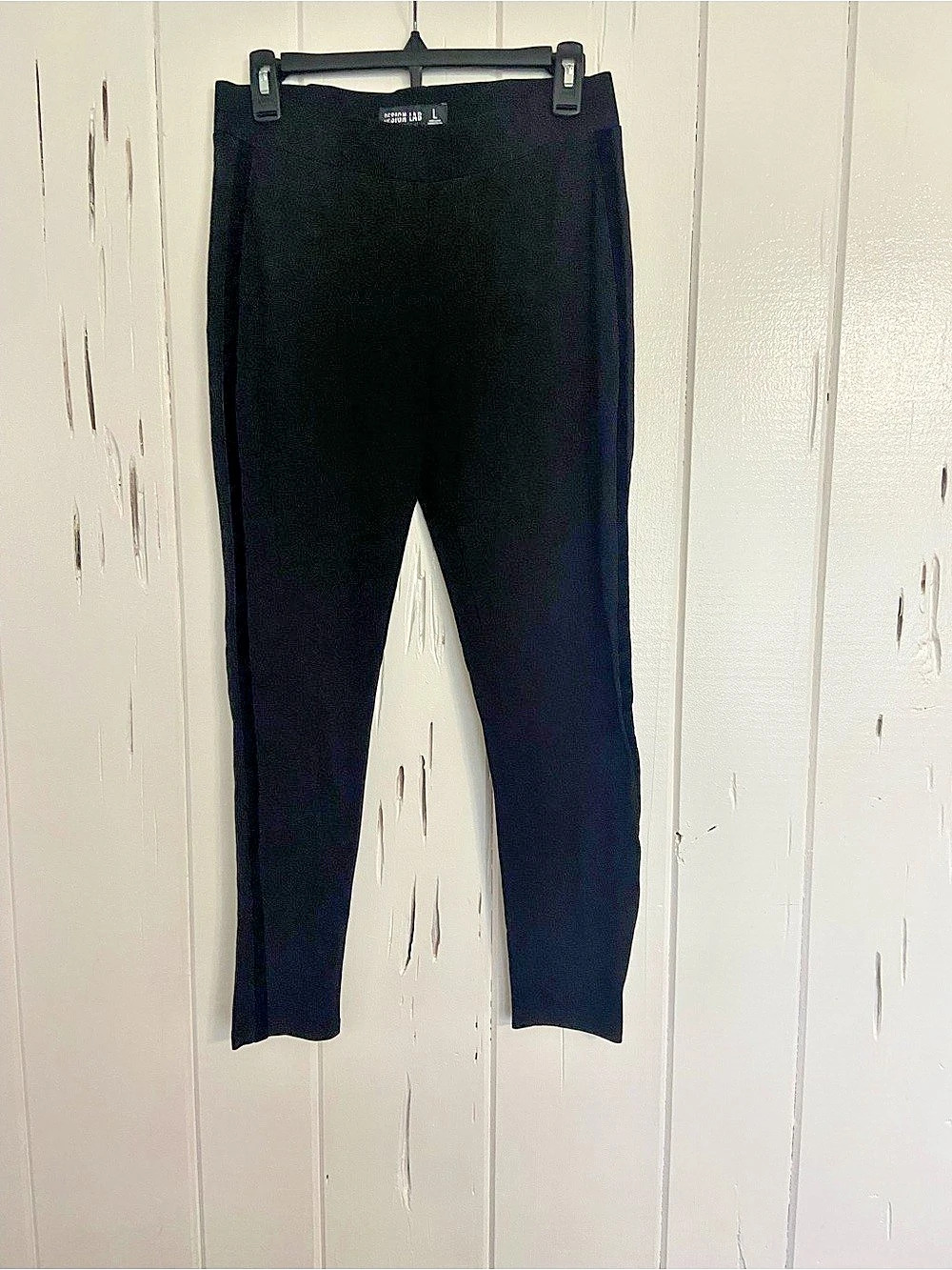 Design Lab Black Leggings Size Large Like New